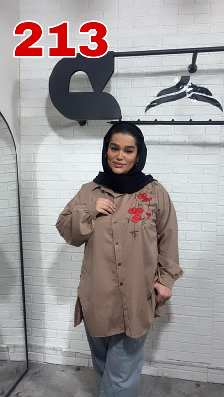 ☀️ شومیز مانتویی آسنا ☀️