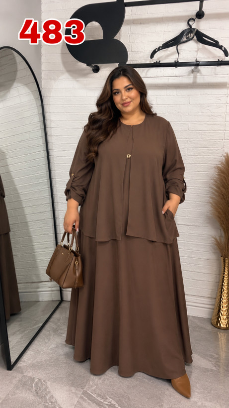 ست سارافون و کت گاباردین خورشید